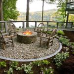 garden design ideas fire pit QGNMBZZ