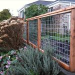 garden fence ideas more wood frame wire fence ideas: SEHVTDZ