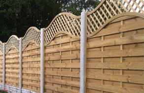 garden fence panels garden fencing PFXTRQH