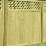 garden fence panels tongue u0026 groove lattice top VAOKAIH