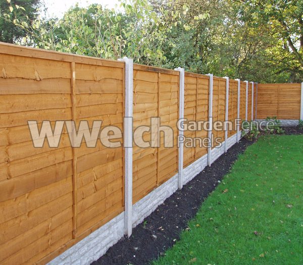 garden fence panels ... waney fencing panels-428 KITQVZF