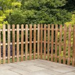 garden fencing panels click image to enlarge 4ft x 6ft waltons picket round top garden EHIIXHA