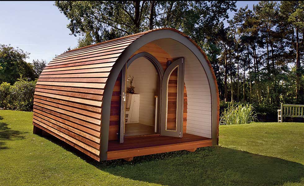 garden office a garden pod from garden hideouts HZICFHT