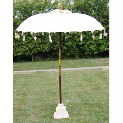 garden parasols paradise collection parasol - cream by indian garden company MTTZVUV