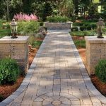 garden path ideas another cool diy garden path idea is to make use of pavers. IDANDBT