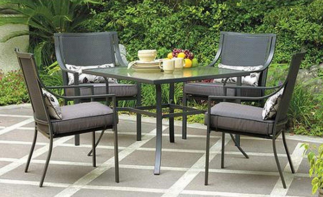 garden patio sets amazon.com: gramercy home 5 piece patio dining table set: garden u0026 outdoor KOVAKOV