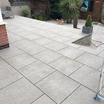 garden paving slabs image is loading dakota-grey-vitrified-porcelain-paving-garden-patio-slabs- IIGTPYO