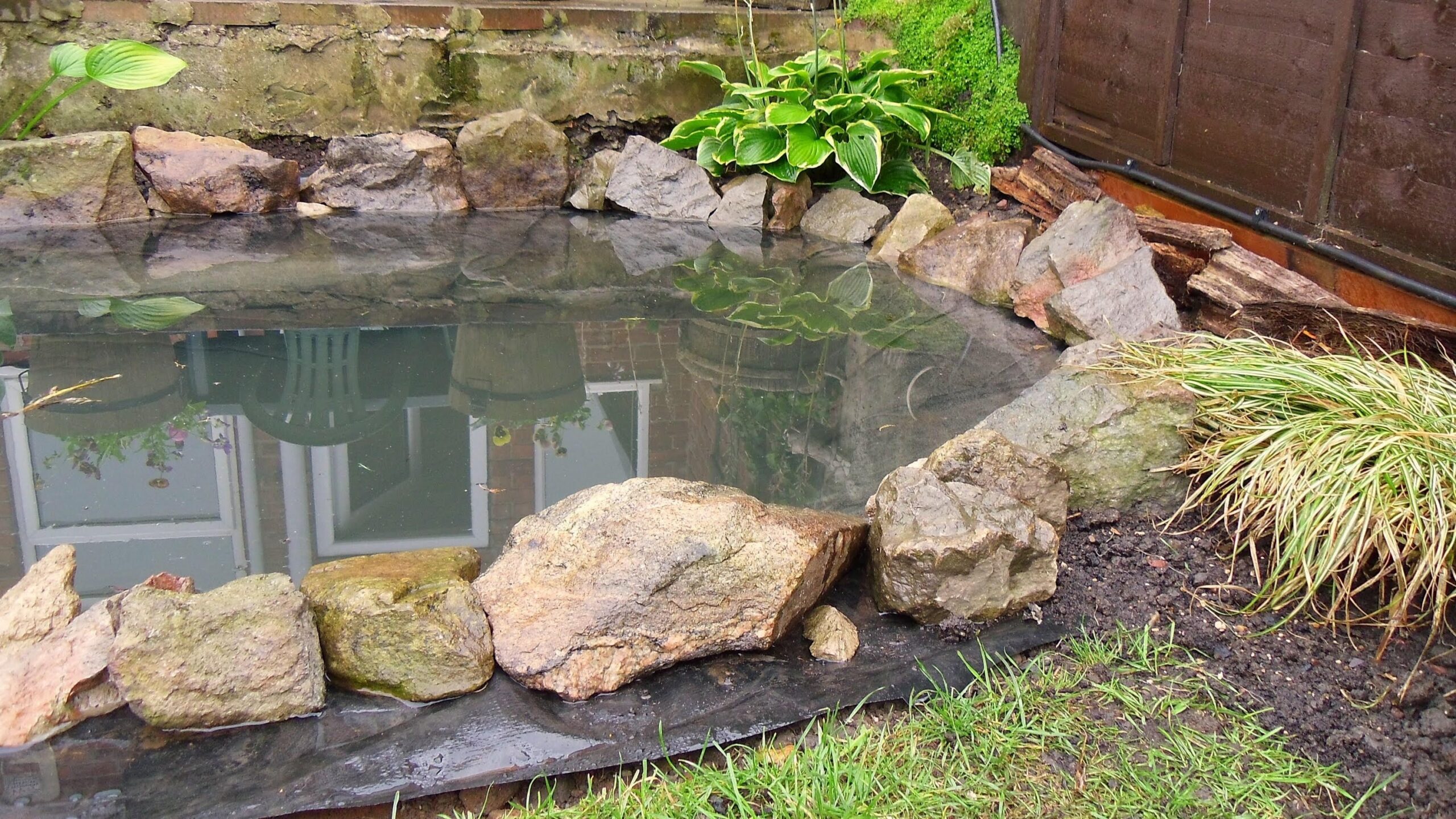 garden ponds how to build a garden pond (diy project) - youtube PDHTFHI