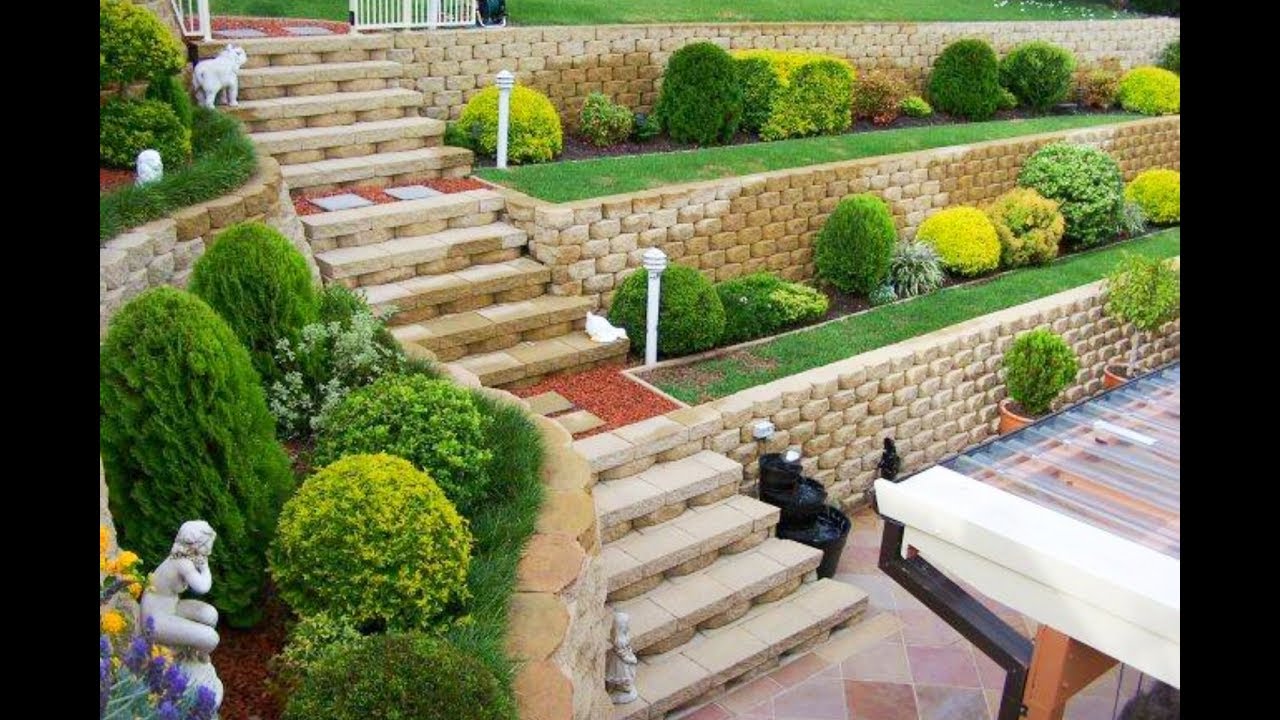 garden retaining wall 60 retaining wall design ideas 2018 - garden and landscaping retaining wall TXMEOUP