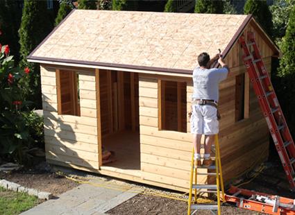 garden shed kits build a diy shed kit summerwood LEBXRRB