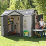 garden sheds lifetime 10ft x 8ft dual entrance shed AFDKTIJ