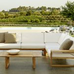 garden sofas lineal corner garden sofa MAIDYPI