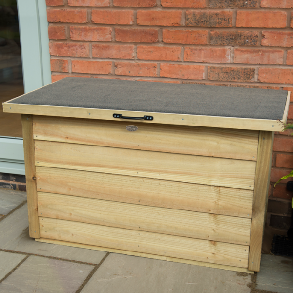 garden storage boxes hartwood pressure treated overlap garden storage box MRFKNFT