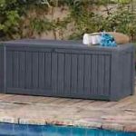 garden storage boxes image is loading grey-keter-extra-large-garden-plastic-outdoor-storage- ENUNMZT