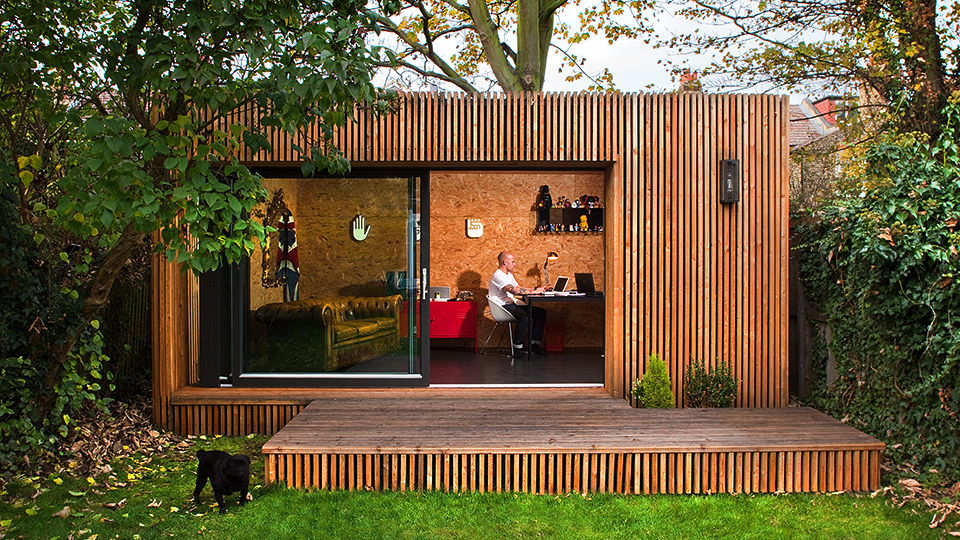 Why every modern garden should
have garden studios