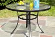 garden tables essential garden bartlett tempered glass dining table *limited availability QFQCNVO