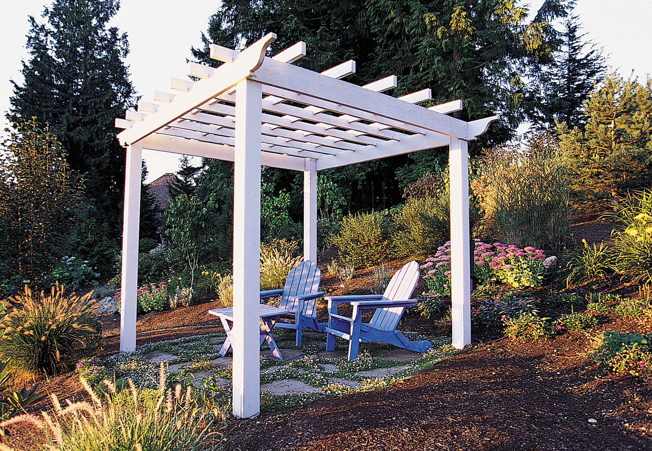 garden trellises how to make a great garden trellis or arbor - sunset magazine OWSWTIC