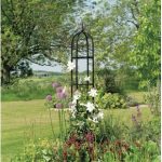 garden trellises steel obelisk trellis CAGTQGU