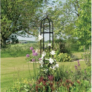 garden trellises steel obelisk trellis CAGTQGU