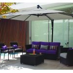 garden umbrella treasure garden cantilever aluminum 10 x 13 foot cantilever umbrella ... DUFWZPI