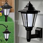 garden wall lights 2018 solar led wall light garden wall solar lights palace style from DZNKIAG