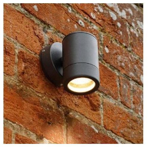 garden wall lights outdoor contemporary black powder coated exterior garden wall light with  lamp VCTZUCY