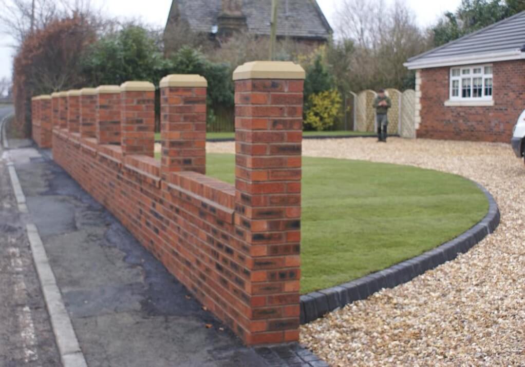 garden walls brickwork | abel landscaping IPSYIBT