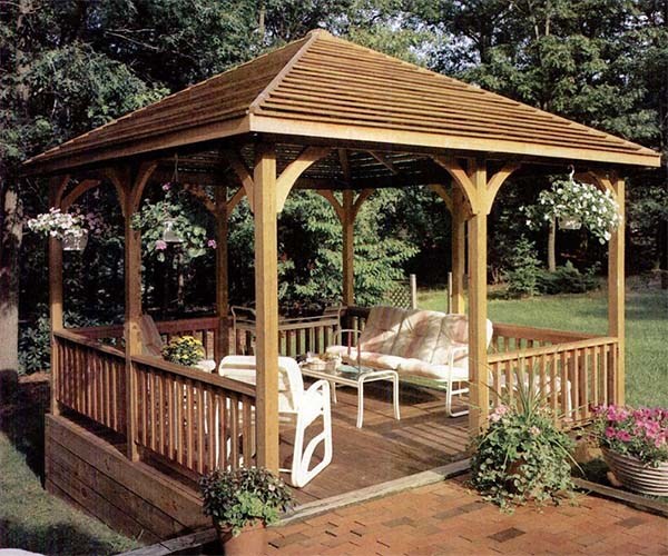 4 Gazebo Designs you can make
a Choice from for your Outdoor Decoration