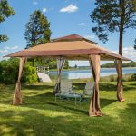 gazebo tent amazon.com : 13 x 13 pop-up canopy gazebo. great for providing extra GBKWQHD