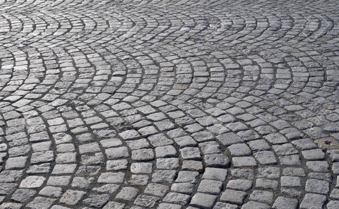 granite pavers of a city plaza in sunny day stock photo - LFQSEYY