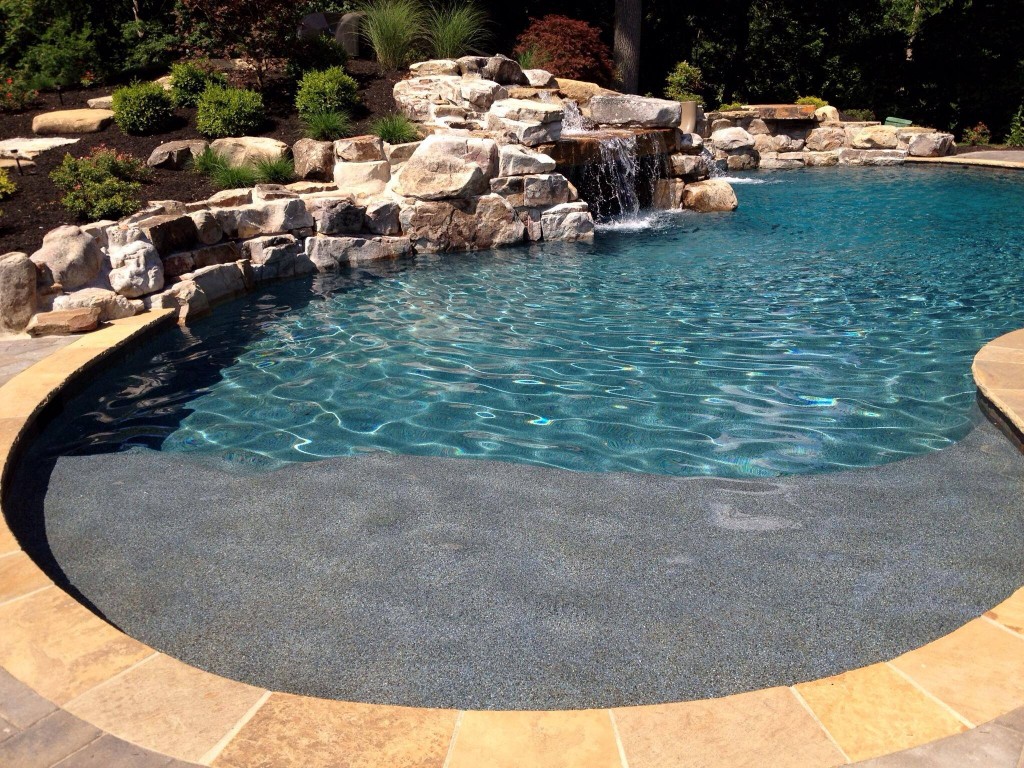 Benefits of having the gunite
pool