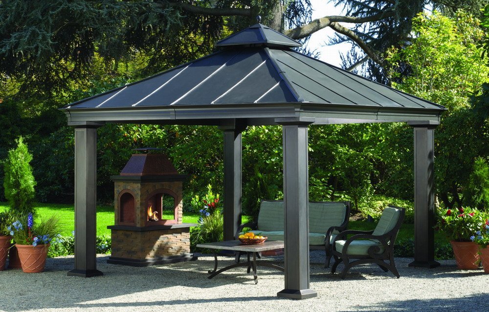 hard top gazebo hardtop gazebos: best 2018 choices, sorted by size BQZIOTV