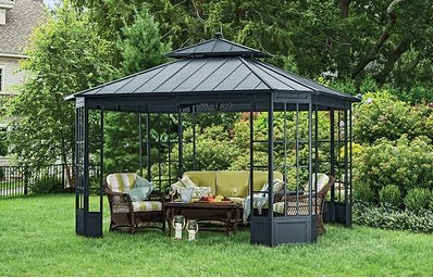 hardtop gazebo sunjoy DKYFLED