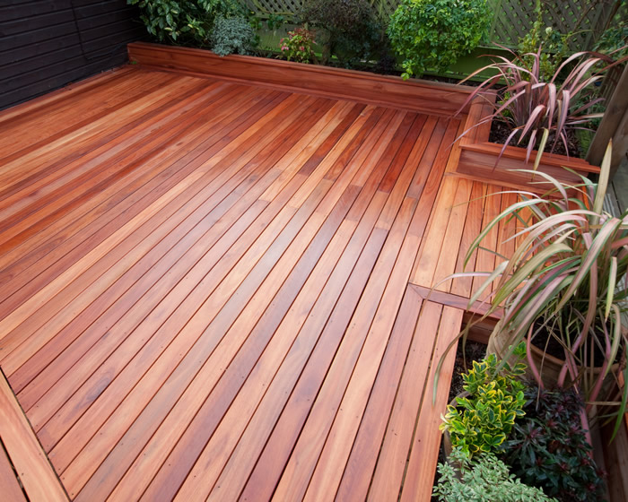 hardwood decking CGLCWBA