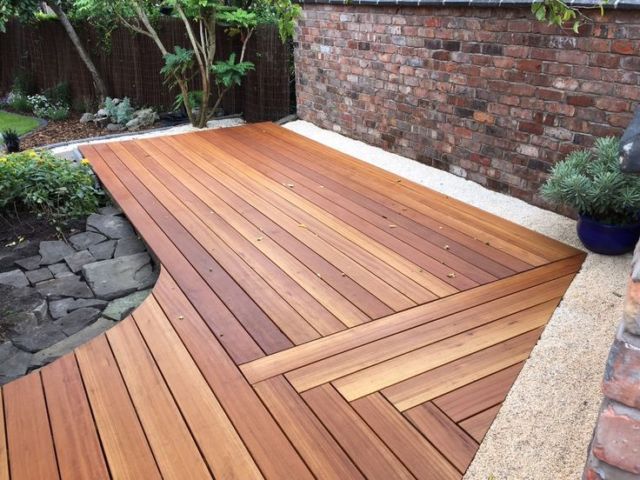 hardwood decking pacific mahogany 90×19 hardwood decking timber ebay UHEFDQI