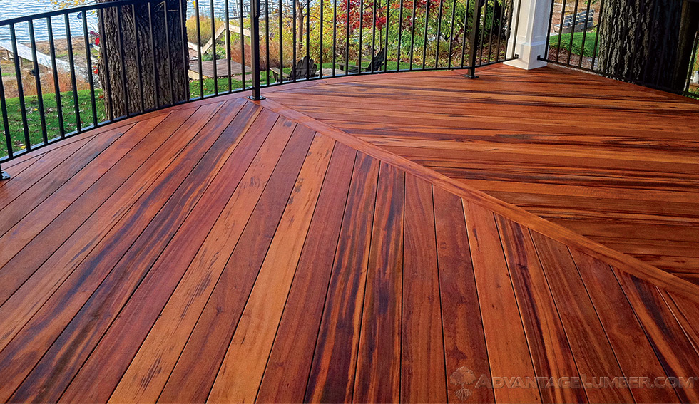 hardwood decking tigerwood decking HIAJPMQ