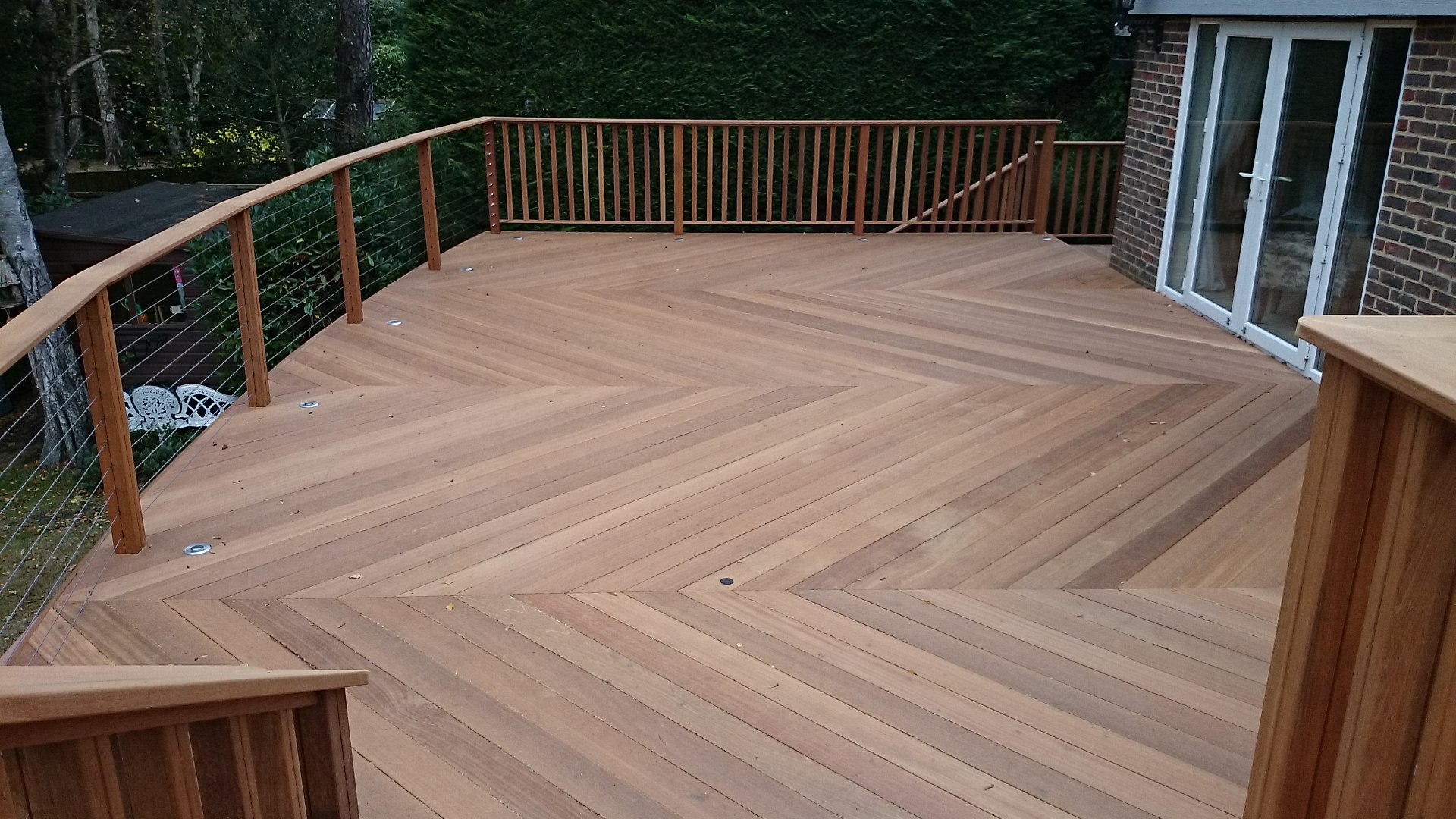 hardwood decking yellow balau 21 x 145mm smooth 2 sides - southgate timber | SRRUXER