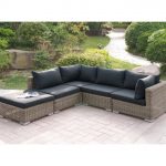 harvey 5 piece patio sectional set ii with cushions LFKBVYG