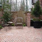 herringbone brick patio. yes. i ::think:: herringbone is my fav. more TJONCPD