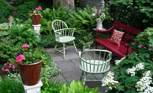 home garden ideas small garden, big interest eric sternfels (homeowner) philadelphia, pa.  small garden XCPOCRO