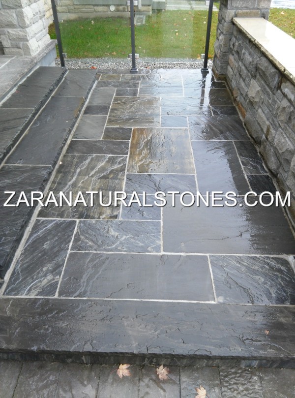 imperial black patio stones SQOZLVX