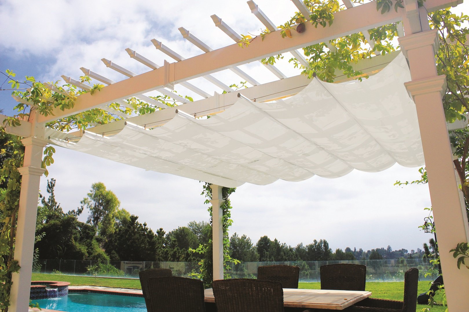 infinity canopy infinity 10 ft. w x 10 ft. d pergola canopy AAHPXXN