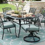 iron patio furniture metal patio dining sets BGFFFAB