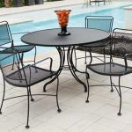 iron patio furniture wrought iron dining sets UUAAIFD