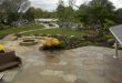 irregular flagstone patio, crazy paving flagstone patio smallu0027s landscaping  inc valparaiso, IBLRTEP