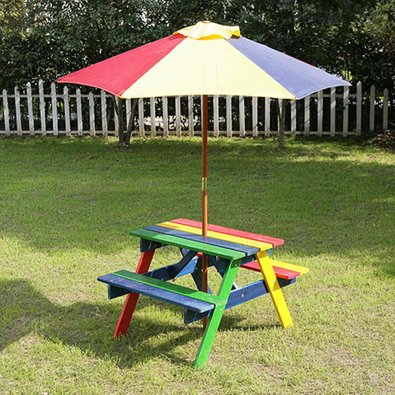 kids garden furniture colorful kids bench table KRMRWES