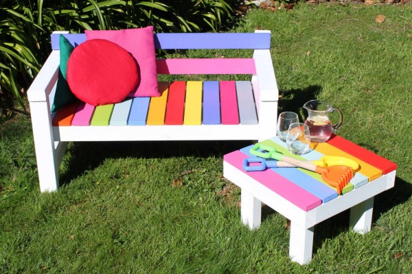 kids outdoor furniture give your kids a personal space with cute kids garden furniture HQQIGZV