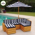 kids outdoor furniture kid sized outdoor sectional how cute is this XZBWTCD