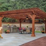 kingston wooden pergola IZLVECR