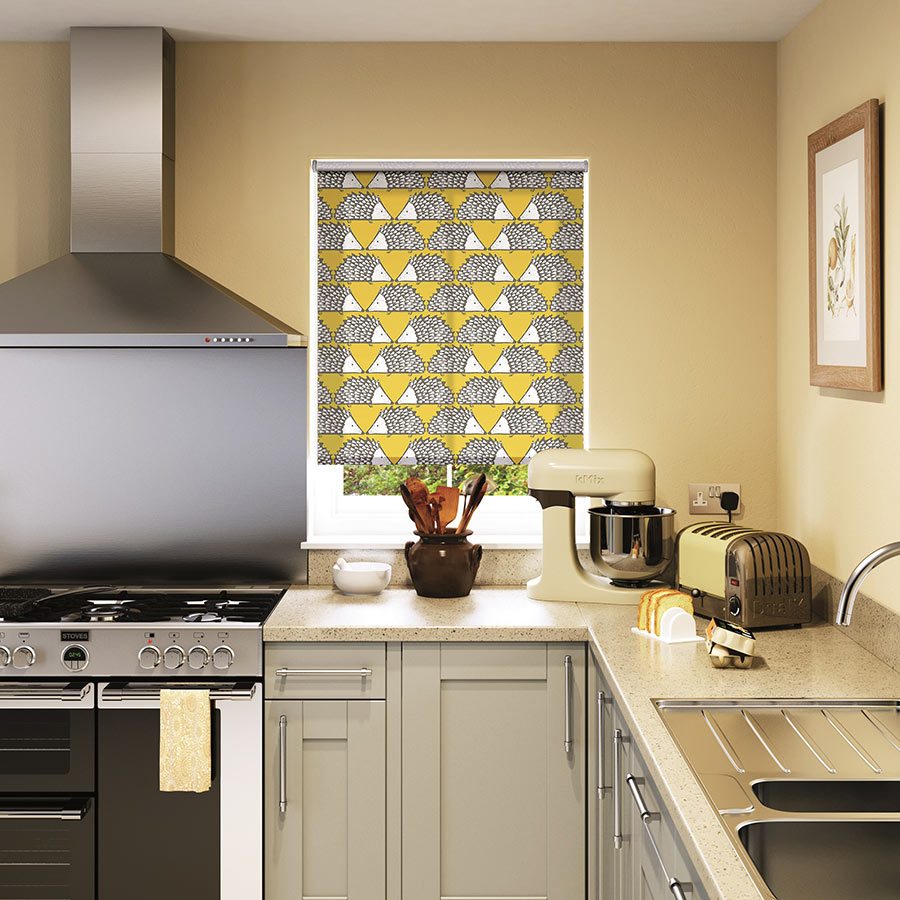 kitchen blinds expect to spend from £27.45 for a made-to-measure spike honey roller blind SVBHSCK